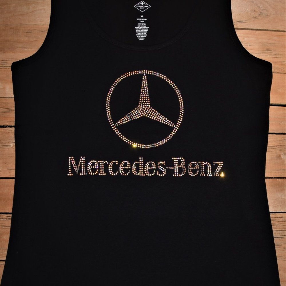 Black Sequin Tank Top with Style